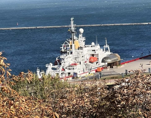 Помощь от Бельгии: в Одессу прибыло судно, которое будет мониторить море 